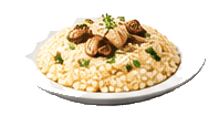 Mushroom risotto